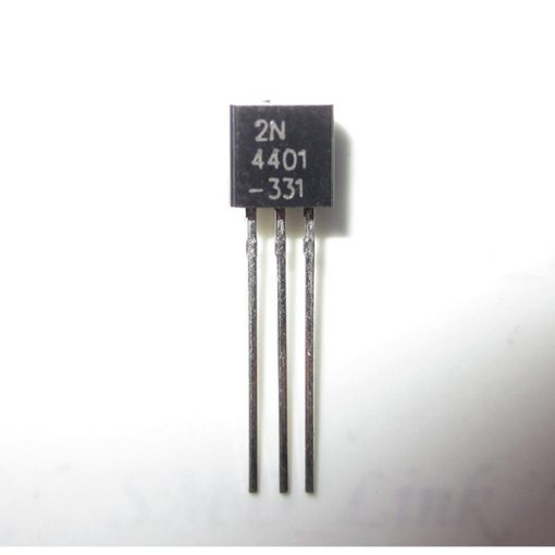 2N4401FT 2N4401 2N 4401 NPN 50V 0.8A 0.5W Power 3 Pin Leads General Purpose Transistor BJT Switching Transistor TO-92 Package 3Pin