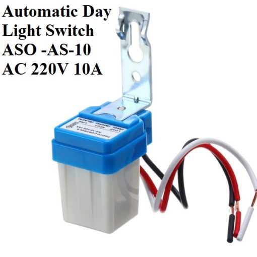 Automatic Day Light Switch Out Door On Off Photo- Electric Street Lighting Control ASO -AS-10 Sun Switches AC 220V 10A