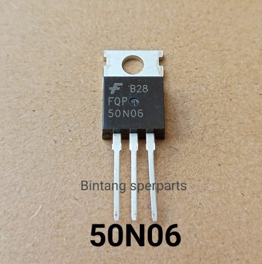 FQP50N06 KIA50N06 50N06 5006 N-Channel 60V 50A Enhancement Mode Power Field Effect Transistor TO-220 Package General Purpose Power Amplifier