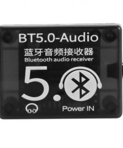 Plastic Case & Mini Bluetooth 5.0 Decoder Board Audio Receiver BT5.0 MP3 Lossless Player Wireless Stereo Music Amplifier Module With Case Home Entertainment Receivers & Amplifiers