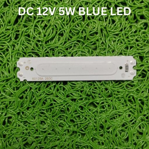 6012BA 2B3C BLUE DC 12V 5W COB SMD LED Light Chip Ultra Bright Blue Color 5 Watt LED Light Panel Mount Aluminum Base With Resistor For Solar Panel Flood Light Household Garden