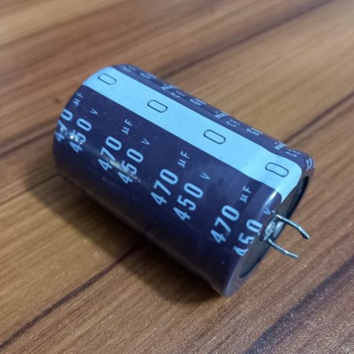 470uF 450V Capacitor RADIAL Electrolytic Capacitor 470uF Capacitor 450V 470uF Radial Pin Type Polarized Aluminum Electrolytic Capacitors 2 Pin Leads