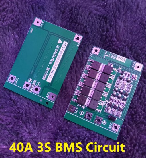 40A 3S BMS Circuit