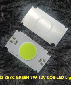 GREEN 7W 12V COB LED Light