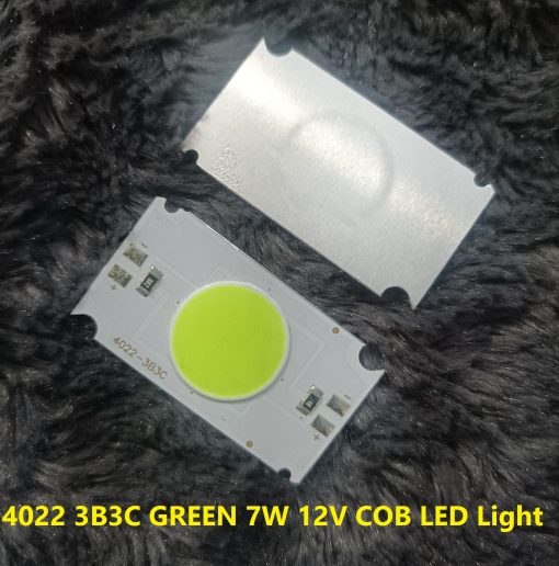 GREEN 7W 12V COB LED Light