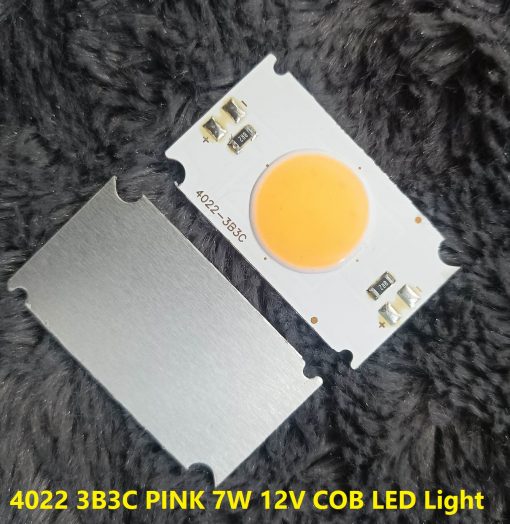 PINK 7W 12V COB LED Light