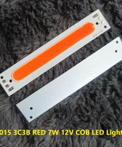 RED 7W 12V COB LED Light