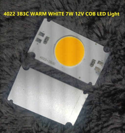 WARM WHITE 7W 12V COB LED Light