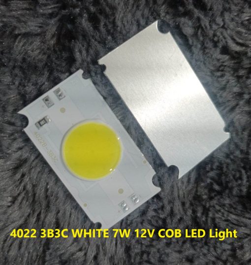 WHITE 7W 12V COB LED Light