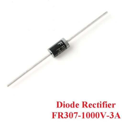 FR307 Diode FR307 Rectifier Diodes 1000V 3A DO-27 Package 2 Pin Leads