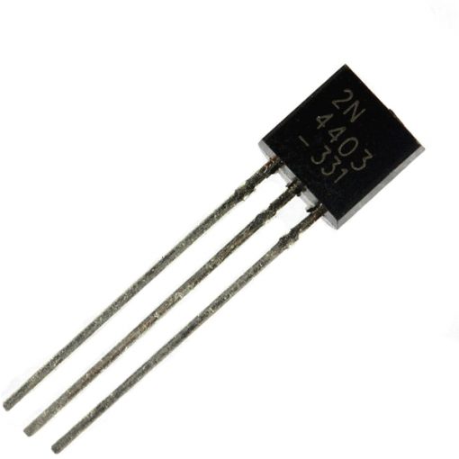 2N4403G1 2N4403 2N 4403 PNP 50V 0.6A 0.31W Power 3 Pin Leads General Purpose Transistor BJT Switching Transistor TO-92 Package 3Pin