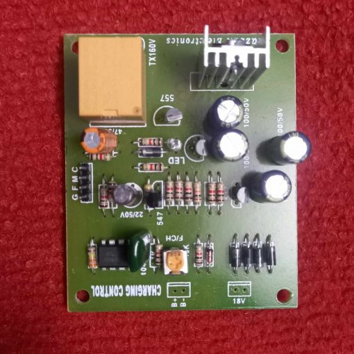 SINGLE Relay 18V Battery Charging Control Circuit Install With Adjustable VR Pot Switch Battery Charging Protection