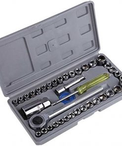 40Pcs Combination Socket Wrench Set