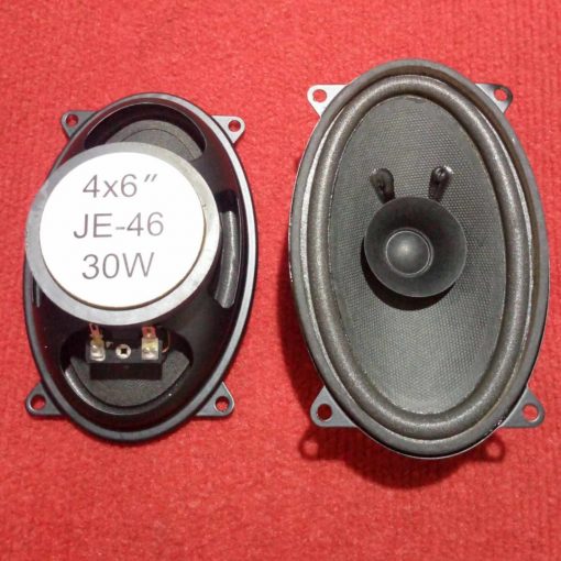 JE-46 30W 4x6 inch Imported Mid-Range 2-Way Car Coaxial Speakers With Strong Magnet HiFi For Cars Home Mosque Speaker Theater