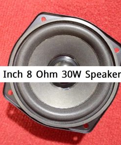 SPEAKER 5 Inch Speaker Multimedia Speaker 30Watt 5 Inch 8 Ohm Speaker Audio Speaker 30W For Home Theater Stereo Amplifier Speakers For Home Theater