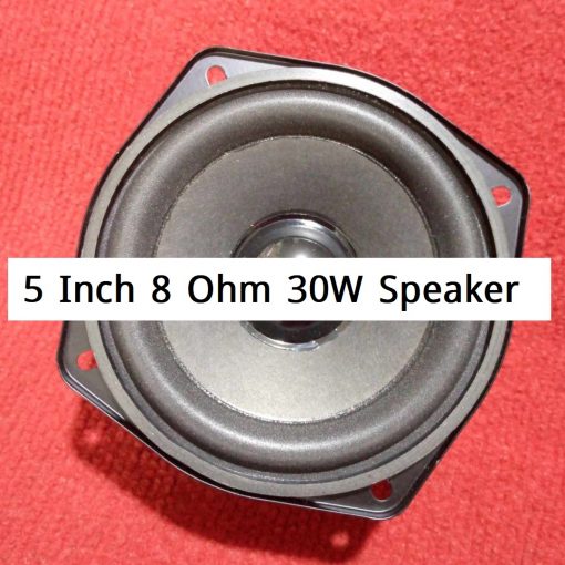 SPEAKER 5 Inch Speaker Multimedia Speaker 30Watt 5 Inch 8 Ohm Speaker Audio Speaker 30W For Home Theater Stereo Amplifier Speakers For Home Theater