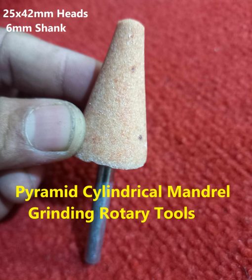 YELLOW Corundum Cylindrical Mandrel