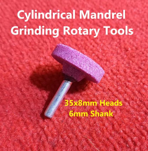 35x8mm Cylindrical Grinding Rotary Tools