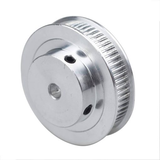 60 TEETHS 5mm PULLEY 5mm Shaft Hole Aluminum GT2 Timing 5mm Bore Shaft Pulley 60 Tooth 6mm Belt For CNC Machine 3D Printer Gear Motor Parts Puli