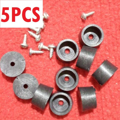 5PCS - 12mm Rubber Feet Non Slip Rubber Bumper Feet With M3 Screw for Electrical Appliance IPS UPS BOX Leg