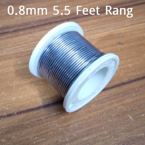 5 CORE -0.8mm 5.5 FEET Soldering Lead Rang 5.5 feet Soldering Rang Lead Tatal Iron Lead Soldering Wire Lead Cables Solder Wire 0.8mm Soldering Lead Tin Wire Reel