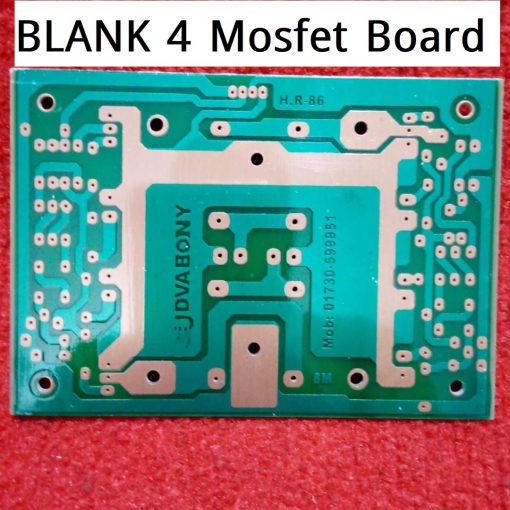 BLANK IPS 4 MOSFET Board 600VA 800W BANGLADESHI Circuit MOSFET Board Circuit Total 8 MOSFET In Circuit IPS Circuit Adapters