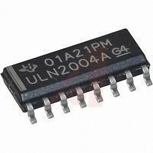 SMD Type ULN2004 ULN-2004 2004 Darlington Transistor Array DIP-16 16 Pin Dual In Line Package Chip Electrical Circuitry & Parts