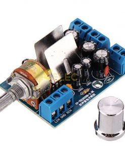 TEA2025B Double Sound Port Plate 2.0 Computer Speaker Port HiFi Mini Speaker Circuit Board 3W 3W 5-12V TEA2025 Amplifier Circuit Module Home Theaters Amp Circuit 