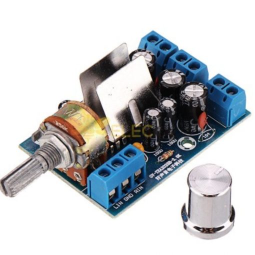 TEA2025B Double Sound Port Plate 2.0 Computer Speaker Port HiFi Mini Speaker Circuit Board 3W 3W 5-12V TEA2025 Amplifier Circuit Module Home Theaters Amp Circuit 