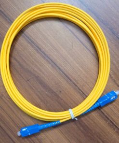 5 Meter SC/UPC-SC/UPC-SM SX -3mm PVC 3.0mm Optical Fiber Cable Patch Cord Cable