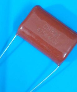 METALLIZED 475K 400V Metallized 4.7uf Capacitor Polypropylene 400V Capacitor Mylar 4700nF Polyester Film Capacitors 2 Pin Leads