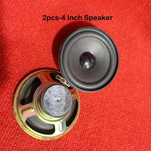 2PCS – SPEAKER 4 Inch Speaker Multimedia Speaker