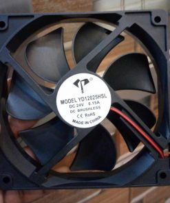 5″ Inch 24V Cooling Fans 5 Inches DC 24V 127mm Heatsink Cooler Cooling Fan Radiator Heat Dissipation Fan With Cables