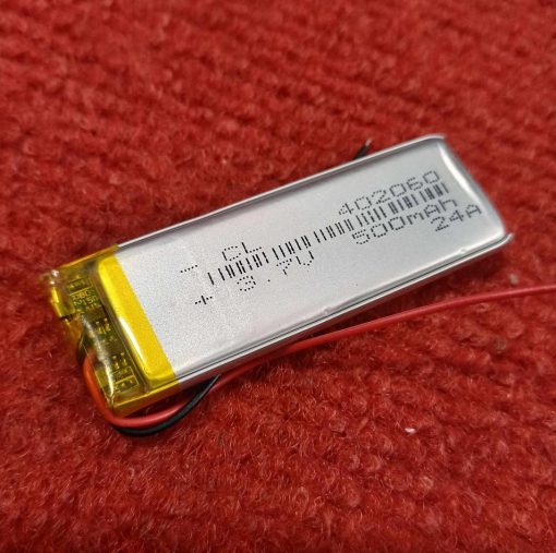 3.7V 500mAh Battery