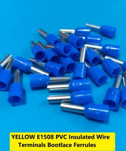 E1508 PVC Insulated Wire Terminals Bootlace Ferrules