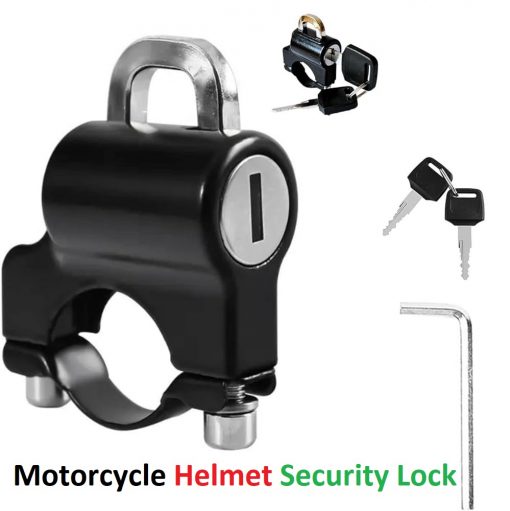 Motorcycle Helmet Security Lock