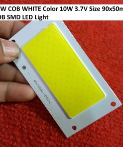 10W COB WHITE Color 10W 3.7V Size 90x50mm COB SMD LED Light