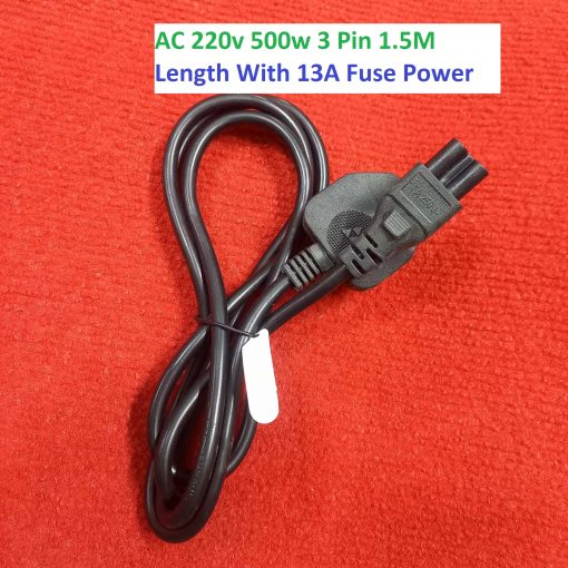 AC 220v 500w 3 Pin 1.5M Length With 13A Fuse Power Cord