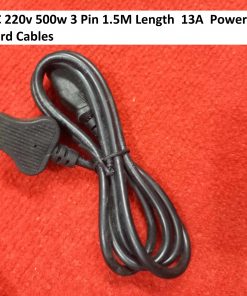 AC 220v 500w 3 Pin 1.5M Length  13A  Power Cord Cables