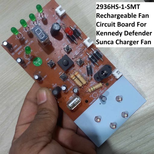 2936HS-1-SMT Rechargeable Fan Circuit Board For Kennedy Defender Sunca Charger Fan